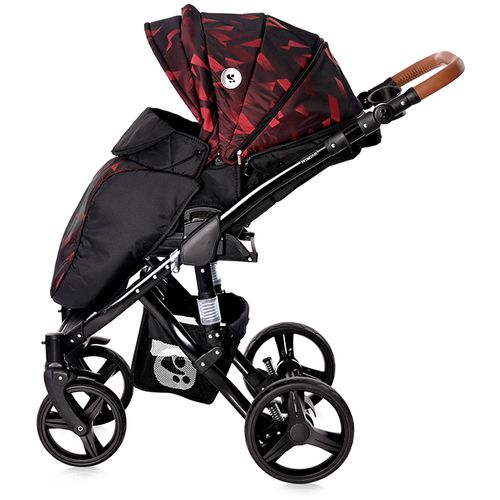 LORELLI RIMINI Kolica 2u1: Košara + Torba za Kolica Ruby Red/Black (0mj+) slika 8