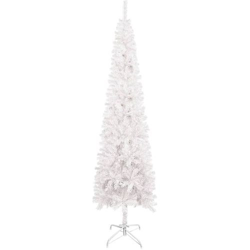 Usko božićno drvce bijelo 180 cm slika 2