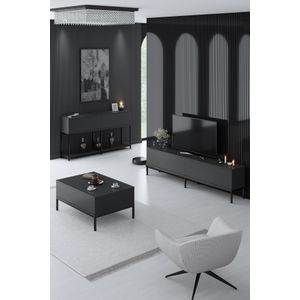 Lord - Anthracite, Black Anthracite
Black Living Room Furniture Set