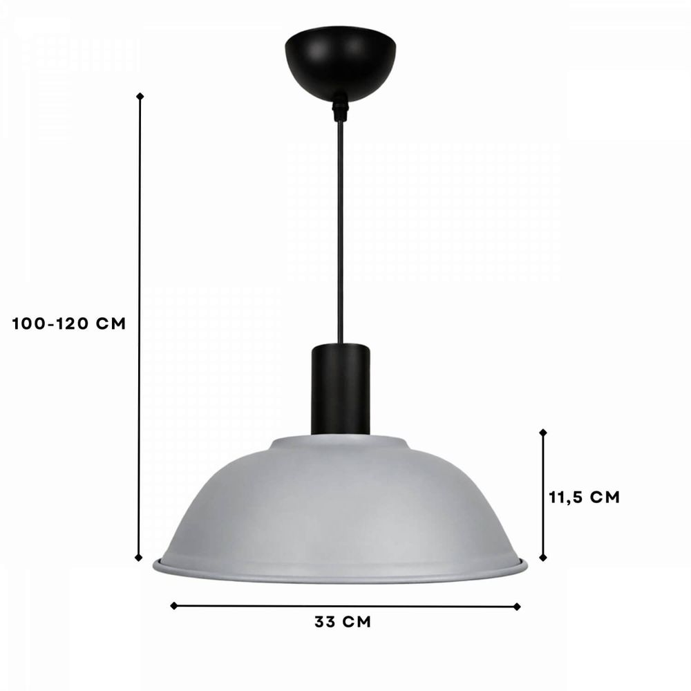 Luster 242403 – Siva boja slika 3