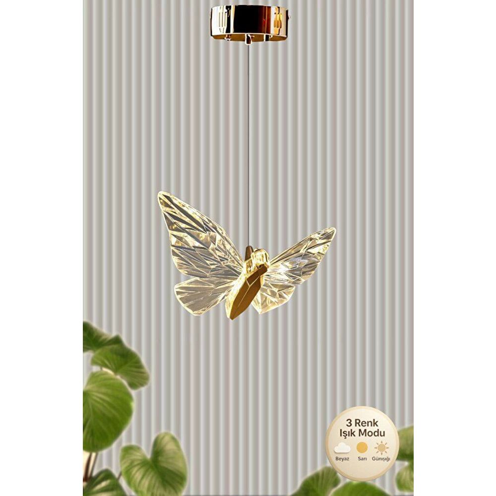 Luster Kelebek – zlatna boja slika 2