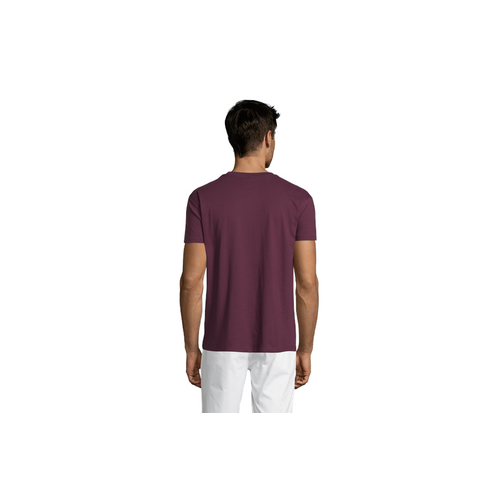 REGENT unisex majica sa kratkim rukavima - Bordo, XL  slika 4