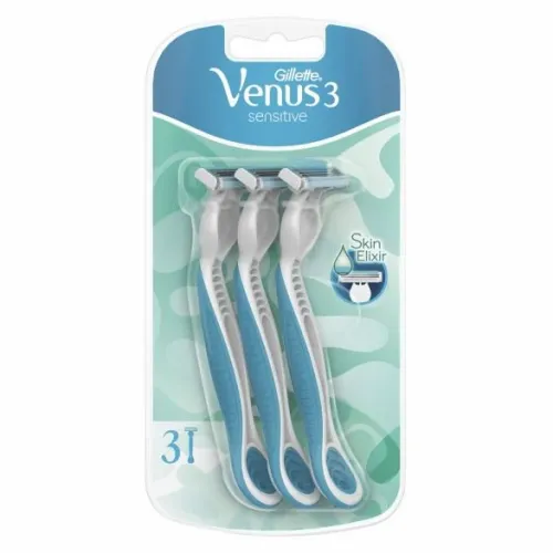 Gillette Venus 3 Sensitive ženski brijač 3 komada slika 1