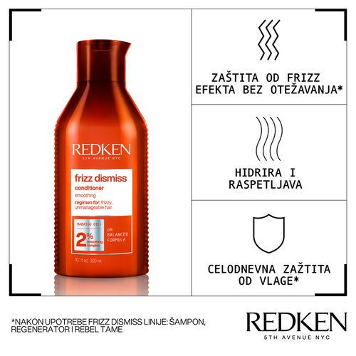 Redken Frizz Dismiss regenerator za kosu 300ml  slika 6