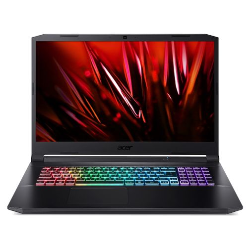 Acer Nitro 5 laptop AN517-54 noOS 17.3" FHD IPS i5-11400H 16GB 512GB SSD GF RTX 3060-6GB Baklit crna slika 1