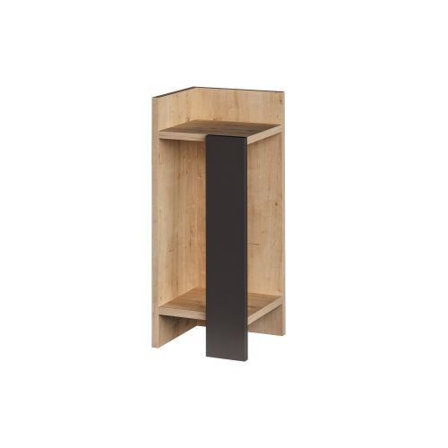 Elos left - Oak, Anthracite OakAnthracite Nightstand slika 2