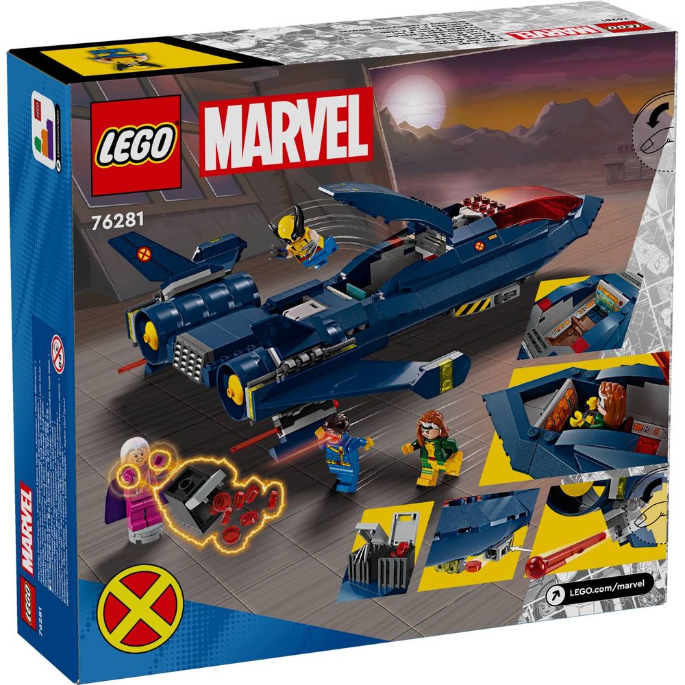 LEGO 76281 X-Man X-Jet slika 13
