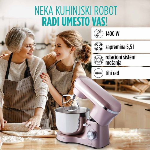 Kuhinjski robot Infinity PRO, 1400W slika 24