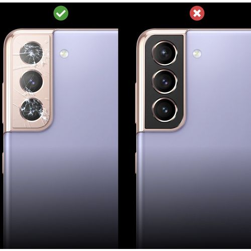 Ringke Camera Styling super izdržljiva stražnja zaštita kamere Samsung Galaxy S21+ 5G (S21 Plus 5G) crna slika 5