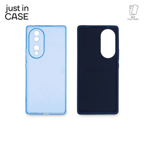 2u1 Extra case MIX paket PLAVI za Honor 70 slika 2