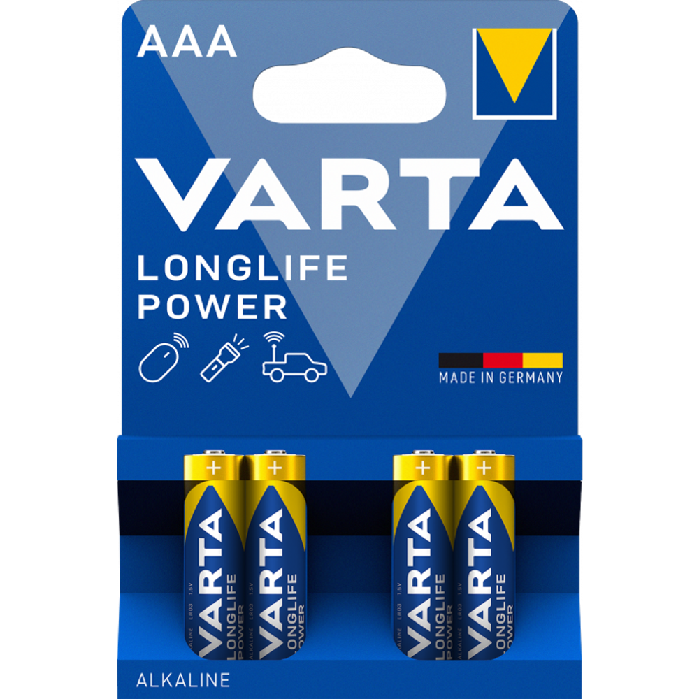 Varta Longlife Power Baterije AAA 4 kom slika 2