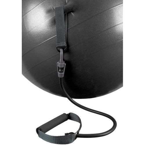 Avento lopta za vježbanje s trakama za otpor 65 cm crna 41TO-ZWG-65 slika 6