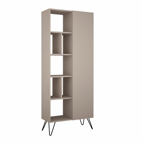 Woody Fashion Polica za knjige, Lagana moka, Jedda Bookcase - Light Mocha slika 3