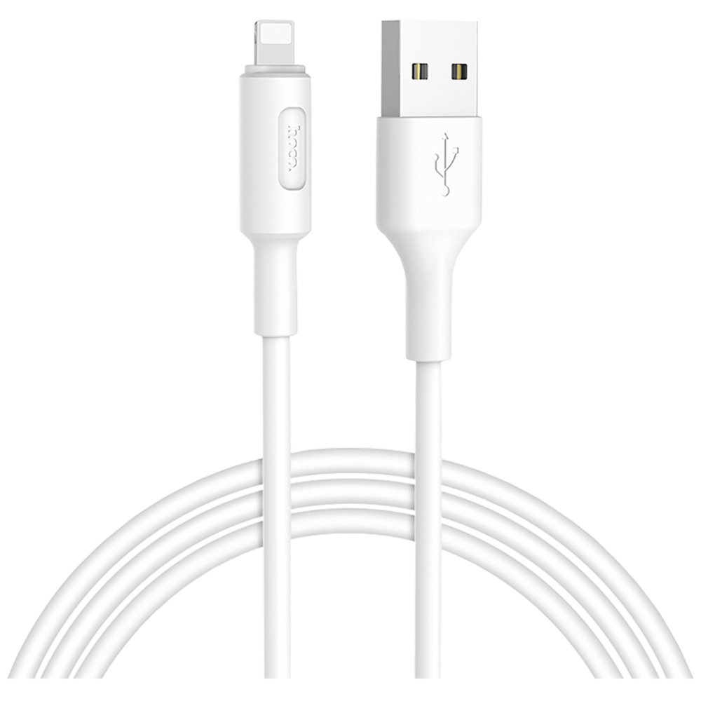 hoco. USB kabl za iPhone, Lightning kabl, 1 met., 2 A, bijela - X25 Soarer Lightning, White slika 4