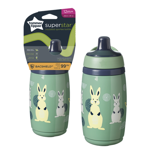 Tommee Tippee sportska boca Sportee 266ml 12m+, zelena slika 1