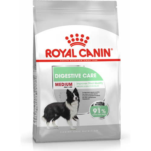 ROYAL CANIN CCN Medium Digestive, potpuna hrana za odrasle i starije pse srednje velikih pasmina (od 11 do 25 kg) - Stariji od 12 mjeseci - Psi skloni probavnim osjetljivostima, 3 kg slika 1