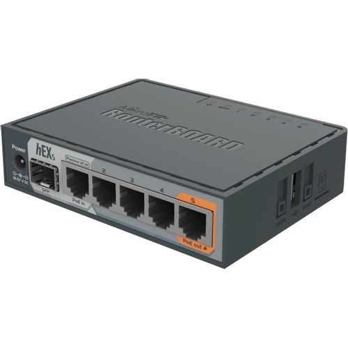 MIKROTIK (RB760iGS) Gigabit hEX S, RouterOS L4, ruter slika 4