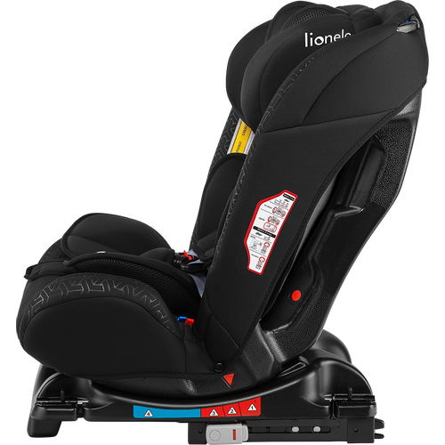 Lionelo Auto-sedište SANDER, 2x ISOFIX, 0-36Kg, crna slika 6