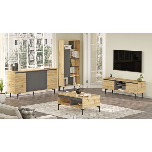 AR14-KA Oak
Anthracite Living Room Furniture Set slika 3