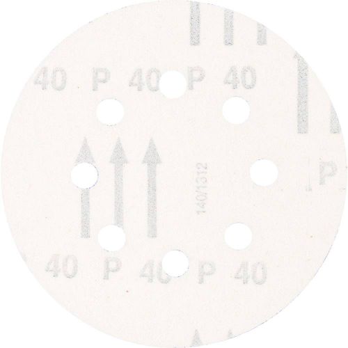 PFERD  45017004 ekscentrični brusni papir  Granulacija 40  (Ø) 125 mm 25 St. slika 1