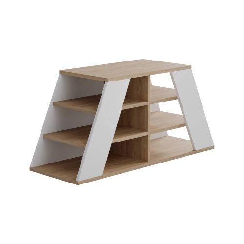 Pyramid Shoe Bench - Oak, White Oak
White Shoe Cabinet slika 5