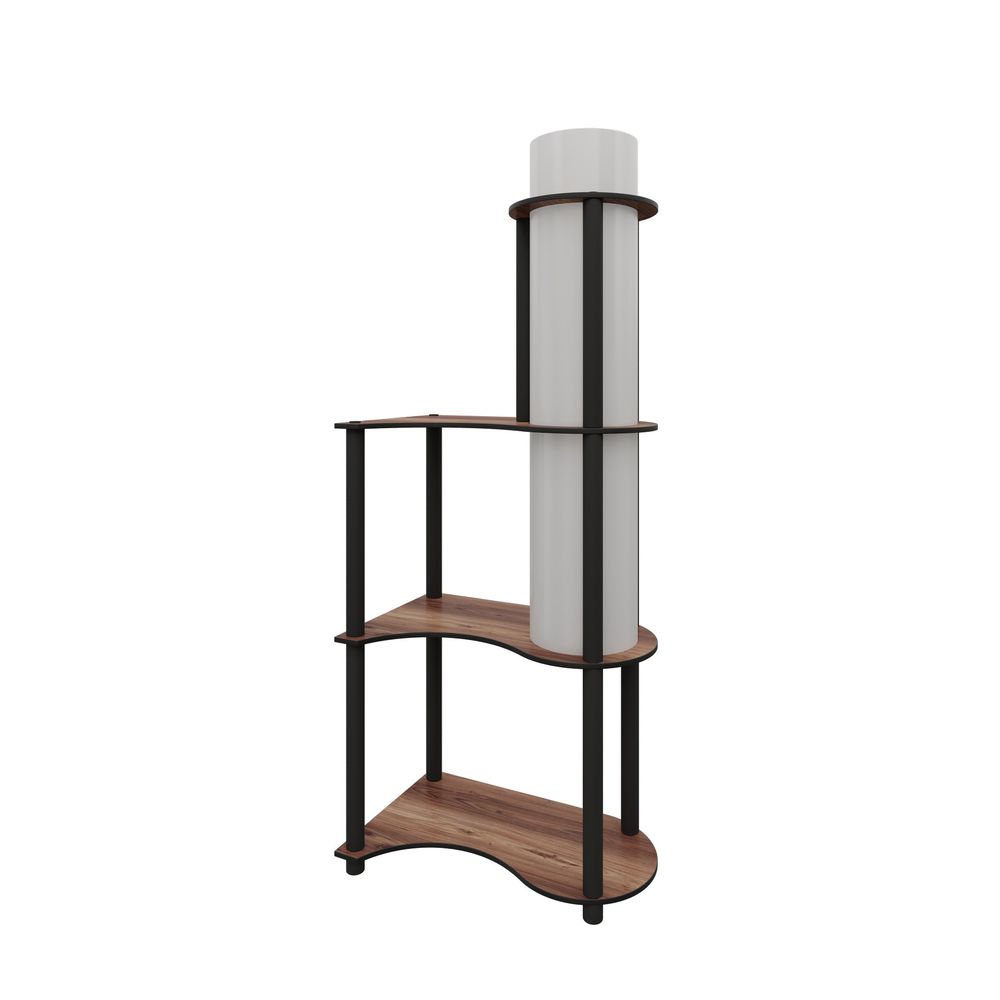 KS-11122 Lampa za Pod od Orahovog Drveta slika 5
