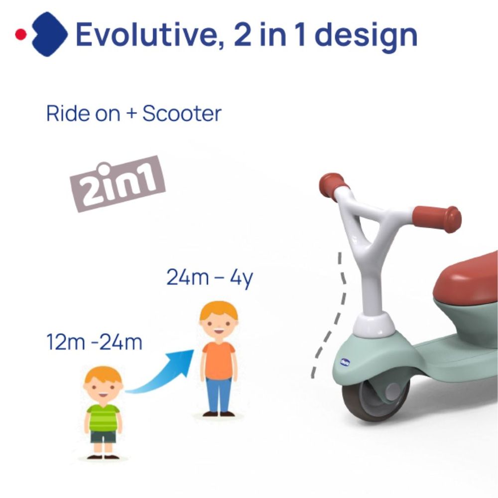 Chicco Romobil Scooter Evolutive 2u1 slika 3