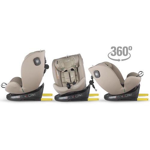 Coccolle® Autosjedalica Nova iSize 360° 40-150cm Isofix, Sand Beige slika 8