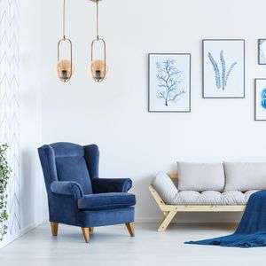 Ahu 2 Li Sıralı Bal Camlı Eskitme Sarkıt Bakar Luster