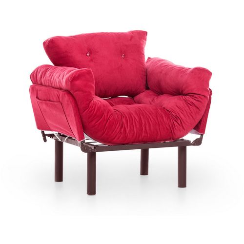 Atelier Del Sofa Fotelja, Kesten, Nitta Single - Maroon slika 4