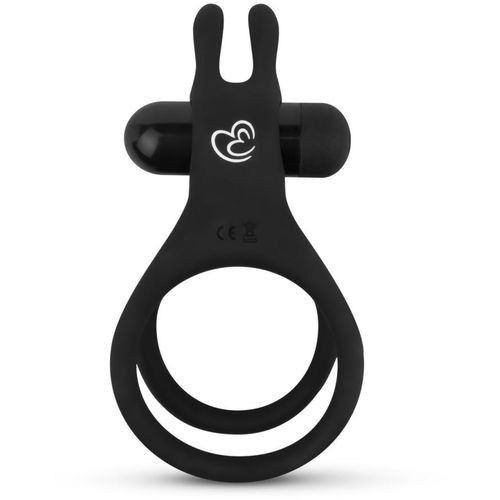 Dvostruki vibrirajući prsten za penis sa zečjim ušima Share Ring slika 5