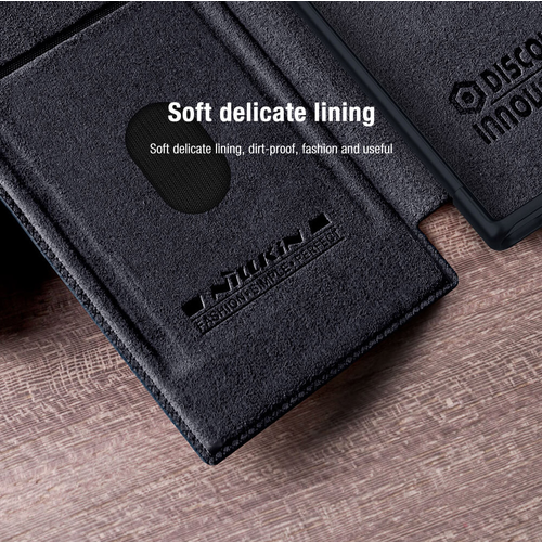 Futrola Nillkin Qin Pro Leather za Samsung S918B Galaxy S23 Ultra crvena slika 11