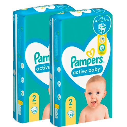 Pampers pelene  Active Baby Value Duopack slika 1