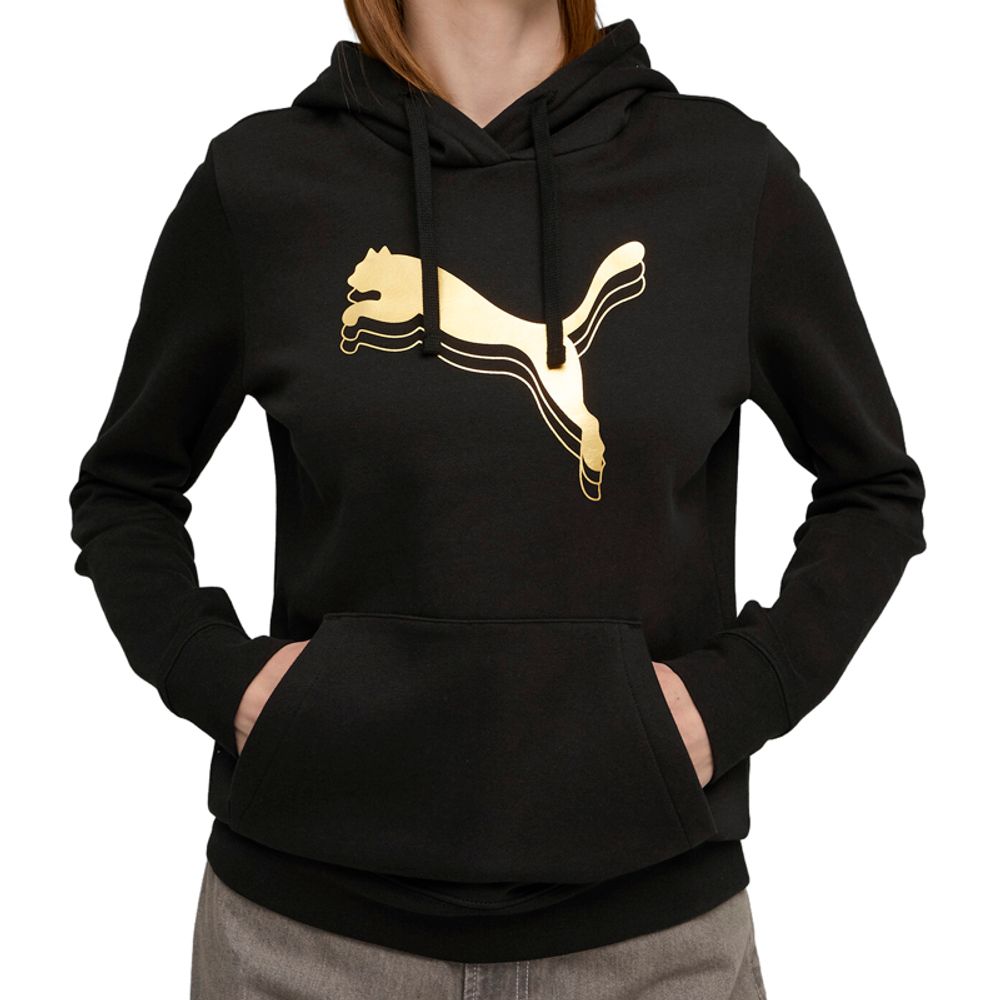 Puma Ženski duks sa kapuljačom ESS Metallic Hoodie FL slika 1