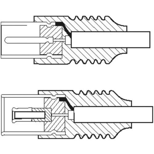 ZED electronic Antenski kabel sa RF - konektorima, 1.5 met - RFC/1,5 slika 3