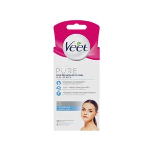 Veet Pure listići s hladnim voskom za lice 20 kom