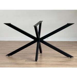 Metal table legs Ahtapot, colour: black