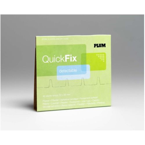 QuickFix detektabilna pakiranja za ponovno punjenje s 45 flastera slika 1