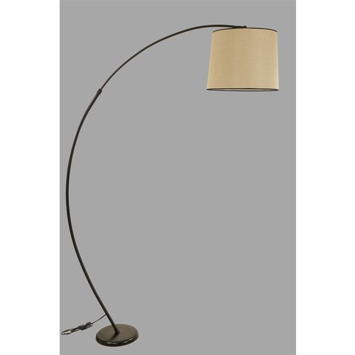 Mısra Siyah Lambader Pramit Açık Hasır Abajurlu Wicker Floor Lamp slika 2