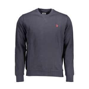 US POLO SWEATSHIRT WITHOUT ZIP BLUE MAN