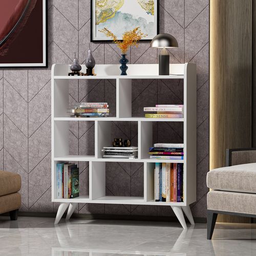 Florida White Bookshelf slika 1