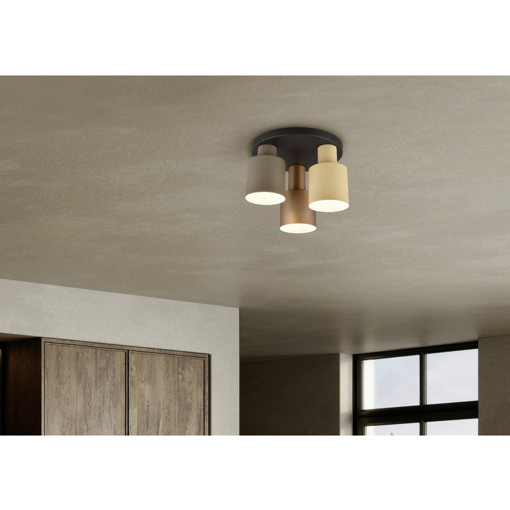 AGUDO-3 stropna lampa MULTIKOLOR 3XE27 slika 6