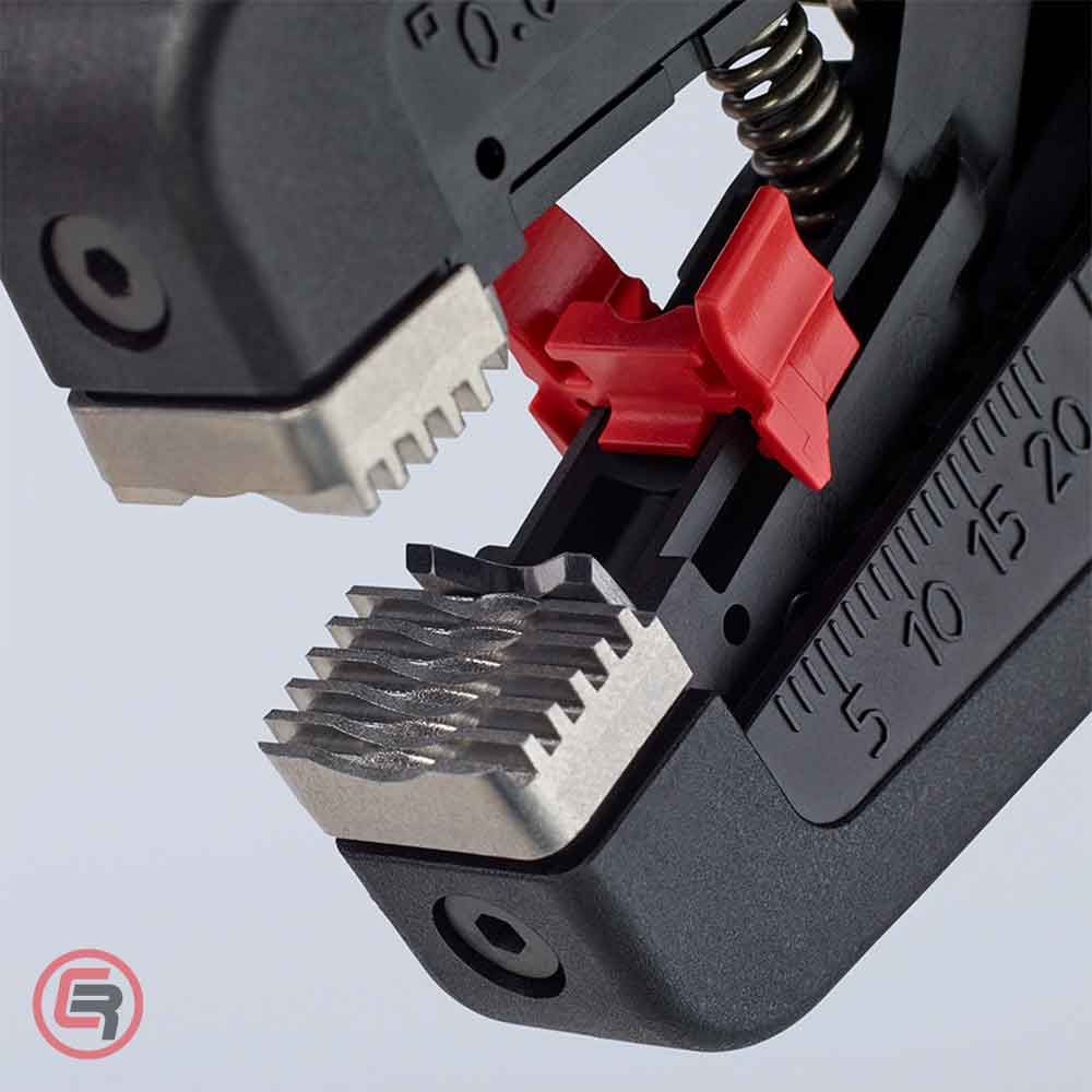 Knipex Kliješta Za Skidanje Izolacije PreciStrip16 / 0,08-16,0 mm2 Automatska - 12 52 195 slika 9