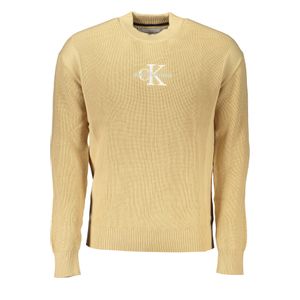 CALVIN KLEIN MEN'S BEIGE SWEATER