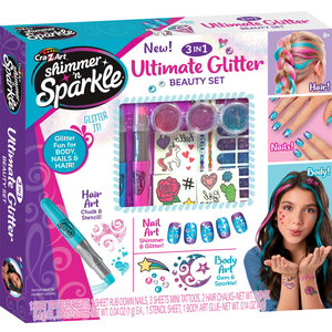 Cra-Z-Art Shimmer‘n Sparkle 65501 Ultimate Glitter Beauty Set