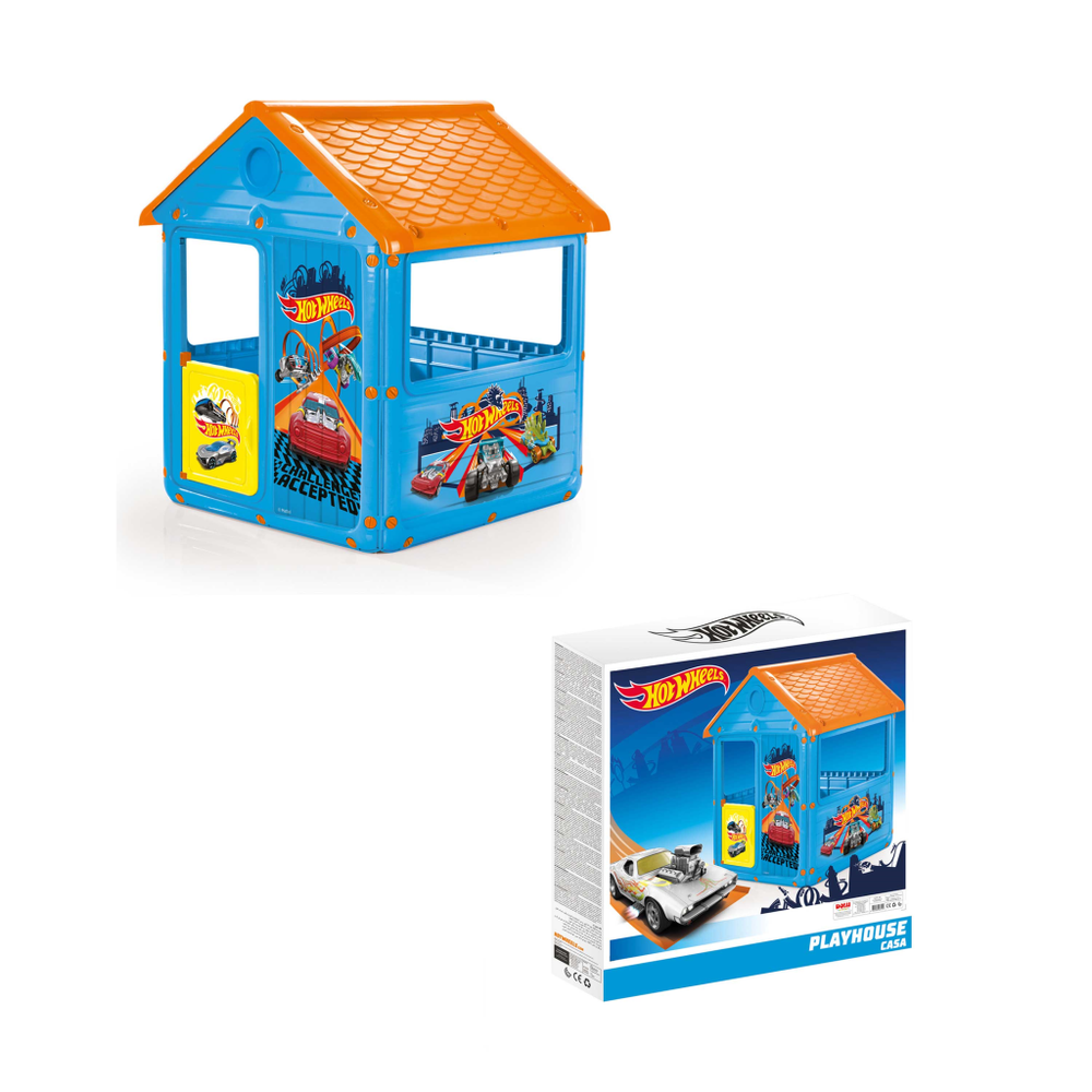 Dolu Kućica za djecu Hot Wheels My First House 2312 125x100x104cm slika 3
