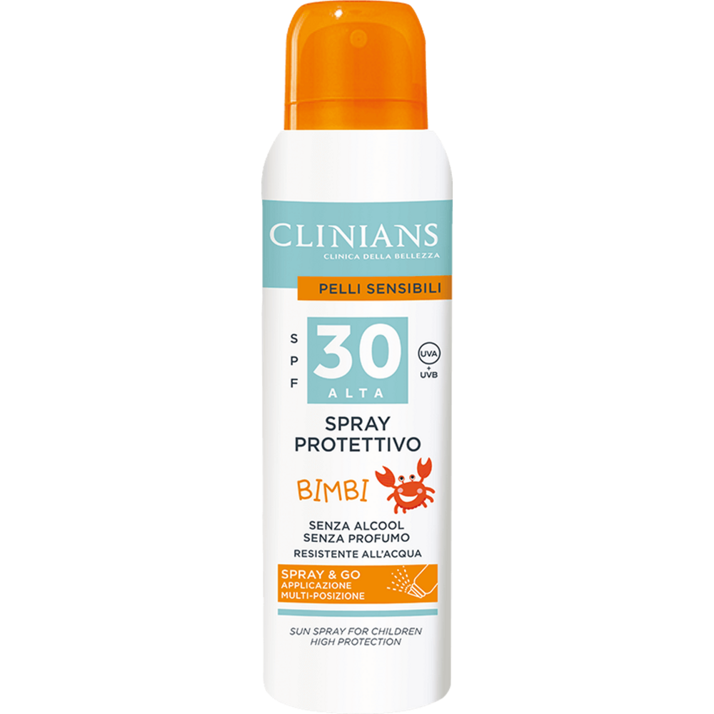 Clinians Mlijeko za sunčanje djece spray SPF 30 150ml slika 1