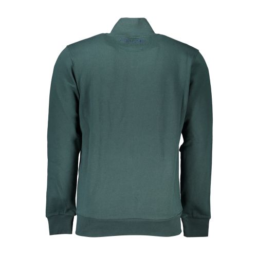 LA MARTINA MEN'S GREEN ZIP SWEATSHIRT slika 2