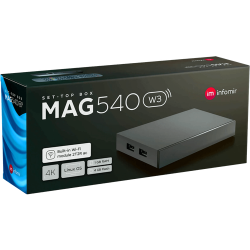 Mag prijemnik IPTV za Stalker midlleware, WiFI - MAG 540 W3 slika 2