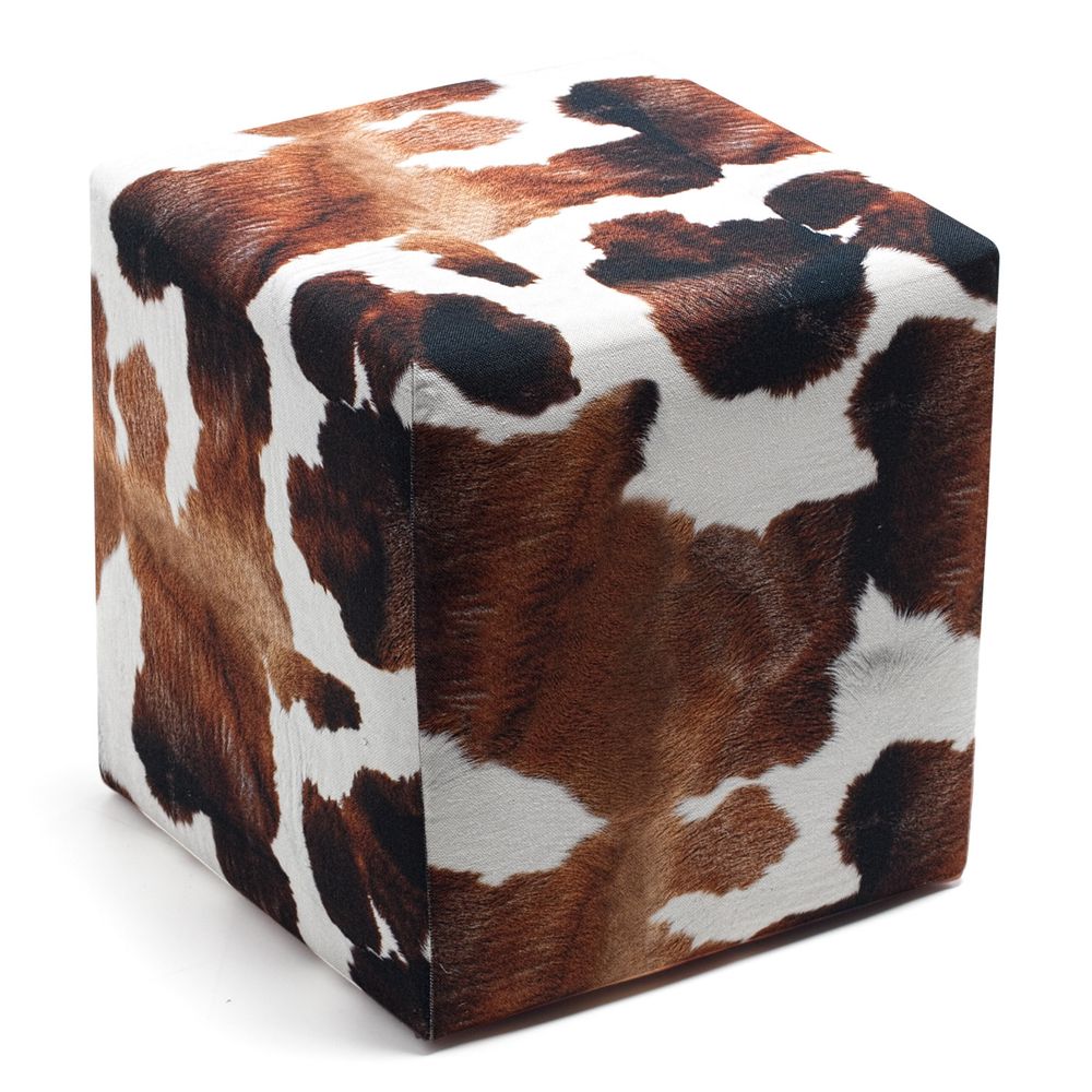 Milky Brown & White Tuffet slika 1
